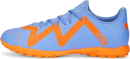 Puma Future Play TT Χαμηλά Ποδοσφαιρικά Παπούτσια με Σχάρα Blue Glimmer / Puma White / Ultra Orange