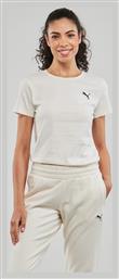 Puma Γυναικείο Αθλητικό T-shirt Μπεζ