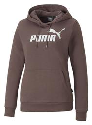 Puma Γυναικείο Φούτερ με Κουκούλα Μωβ