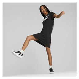 Puma Καλοκαιρινό Mini Αθλητικό Φόρεμα T-shirt Κοντομάνικο Μαύρο