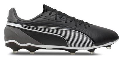 Puma King Match FG/AG Χαμηλά Ποδοσφαιρικά Παπούτσια με Τάπες Μαύρα από το Modivo