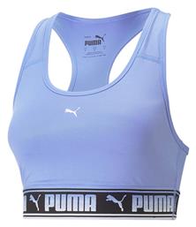 Puma Mid Impact Γυναικείο Αθλητικό Μπουστάκι Μωβ