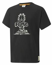 Puma Παιδικό T-shirt Μαύρο