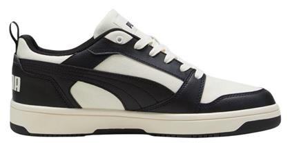 Puma Rebound V6 Ανδρικά Sneakers Μαύρα από το MybrandShoes