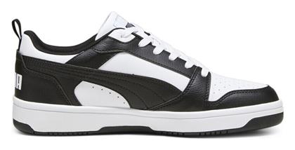 Puma Rebound V6 Unisex Sneakers Μαύρα