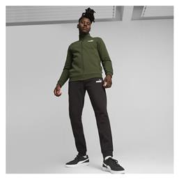 Puma Σετ Φόρμας με Λάστιχο Fleece Χακί από το Outletcenter