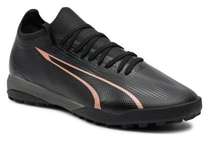 Puma Ultra Match Χαμηλά Ποδοσφαιρικά Παπούτσια με Σχάρα Μαύρα