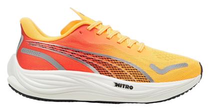 Puma Velocity Nitro 3 Ανδρικά Αθλητικά Παπούτσια Running Πορτοκαλί από το Zakcret Sports