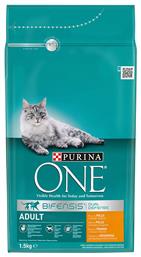 Purina One Bifensis Adult Ξηρά Τροφή για Ενήλικες Γάτες με Κοτόπουλο / Δημητριακά Ολικής Άλεσης 1.5kg