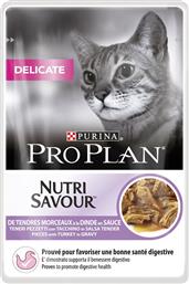 Purina Pro Plan Delicate Nutri Savour Γαλοπούλα 85gr
