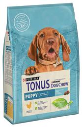 Purina Tonus Dog Chow Puppy 2.5kg Ξηρά Τροφή για Κουτάβια Μικρόσωμων Φυλών με Κοτόπουλο