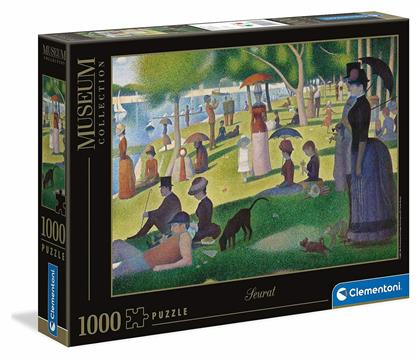 Puzzle Museum Collection Sunday on La Grande Jatte του Seurat 2D 1000 Κομμάτια