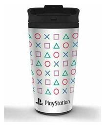 Pyramid International Sony Playstation - Shapes 450ml Ασημί