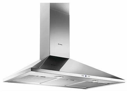 Pyramis Plus Απορροφητήρας Καμινάδα 90cm Inox από το Designdrops