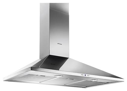 Pyramis Τετράγωνος Plus Classic Απορροφητήρας Καμινάδα 90cm Inox από το All4home