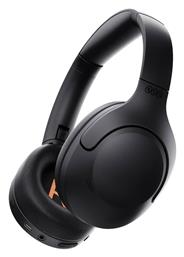 QCY H3 Lite ANC Ασύρματα/Ενσύρματα Over Ear Ακουστικά με 60 ώρες Λειτουργίας Μαύρα (9657141409039)