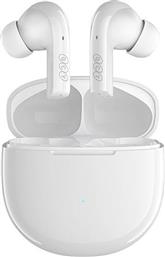 QCY T18 In-ear Bluetooth Handsfree Ακουστικά με Θήκη Φόρτισης Λευκά από το e-shop