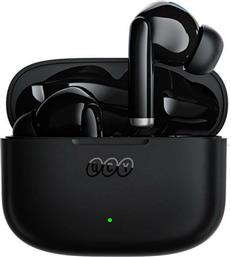 QCY T19 In-ear Bluetooth Handsfree Ακουστικά με Θήκη Φόρτισης Μαύρα από το e-shop