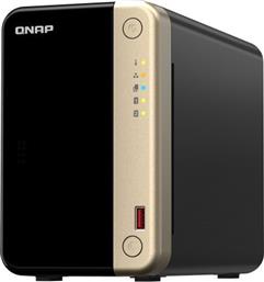 QNap TS-264 NAS Tower με 2 θέσεις για HDD/M.2/SSD και 2 θύρες Ethernet από το e-shop