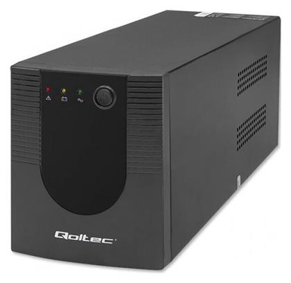 Qoltec FR UPS Line-Interactive 2000VA 1200W με 4 Πρίζες