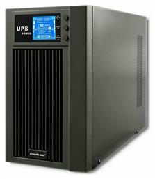 Qoltec Uninterruptible Power Supply UPS On-Line 3000VA 2400W με 4 Πρίζες