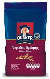 Quaker Νιφάδες Βρώμης Ολικής Άλεσης 500gr