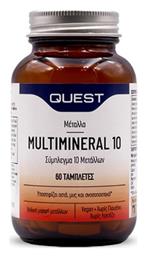 Quest Multimineral 10 Σύμπλεγμα Μετάλλων 60 ταμπλέτες