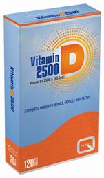 Quest Vitamin D3 Βιταμίνη για Ανοσοποιητικό 2500iu 120 ταμπλέτες