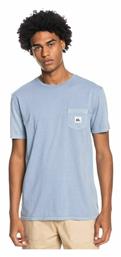 Quiksilver Ανδρικό T-shirt Γαλάζιο με Λογότυπο από το Z-mall