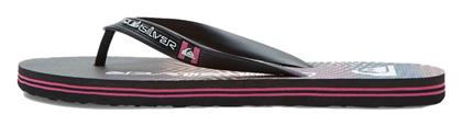 Quiksilver Molokai Wordblock Ανδρικά Flip Flops Black/Blue/Pink