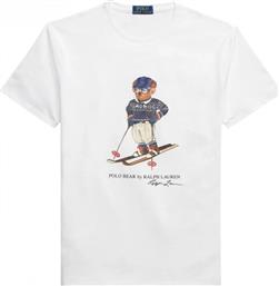 Ralph Lauren Bear' Ανδρικό T-shirt Κοντομάνικο Λευκό από το Modivo