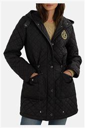 Ralph Lauren Κοντό Γυναικείο Puffer Μπουφάν για Χειμώνα Black από το Modivo