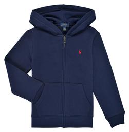 Ralph Lauren Παιδική Ζακέτα Φούτερ με Κουκούλα Navy Μπλε Sidoine από το Modivo