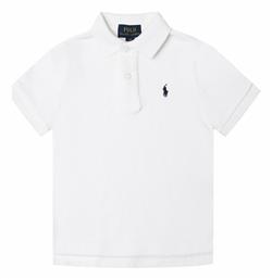 Ralph Lauren Παιδικό Καλοκαιρινό Polo Κοντομάνικο Λευκό από το Favela