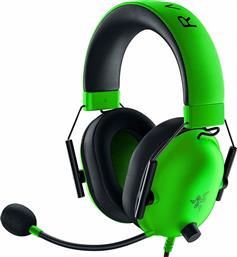Razer BlackShark V2 X Over Ear Gaming Headset με σύνδεση 3.5mm Πράσινο από το e-shop