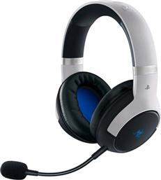 Razer Kaira Pro Hyperspeed PlayStation Ασύρματο Over Ear Gaming Headset με σύνδεση Bluetooth / USB Licensed Black/White for PS5 / PC