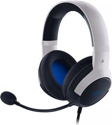 Razer Kaira X for PlayStation Licenced Over Ear Gaming Headset με σύνδεση 3.5mm Λευκό από το e-shop