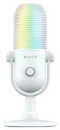 Razer Μικρόφωνο USB Seiren V3 Chroma Επιτραπέζιο σε Λευκό Χρώμα RZ19-05060200-R3M1