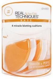 Real Techniques 4 Miracle Blotting Cushions 1493