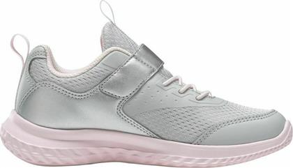 Reebok Αθλητικά Παιδικά Παπούτσια Running Rush Runner 4 Light Solid Grey / Silver Metallic / Porcelain Pink