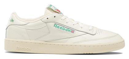 Reebok Club C 85 Vintage Γυναικεία Sneakers Chalk / Alabaster / Glen Green από το Spartoo