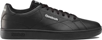 Reebok Court Clean Ανδρικά Sneakers Μαύρα από το Outletcenter