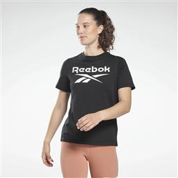 Reebok Identity Γυναικείο Αθλητικό T-shirt Μαύρο