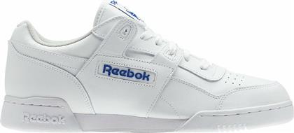 Reebok Workout Plus Ανδρικά Sneakers White / Royal από το Spartoo