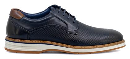 Renato Garini Comfort Memory Δερμάτινα Ανδρικά Casual Παπούτσια Navy Blue από το X-ray shoes