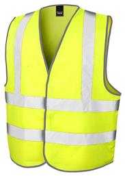 Result Hi-Viz Γιλέκο Εργασίας με Ανακλαστικές Ταινίες Κίτρινο από το Blooza