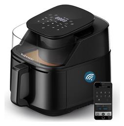 Rohnson R-2838 Air Fryer με Wi-Fi 5.5lt Μαύρο