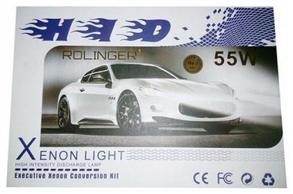 Rolinger Xenon Σετ Φωτισμού Αυτοκινήτου H11 55W 9-16V 6000K Ψυχρό Λευκό