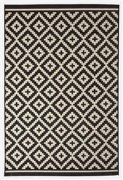 Royal Carpet Flox 721K Χαλί Ορθογώνιο Καλοκαιρινό Ψάθινο Black