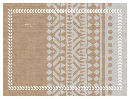 Saint Clair 3039 Σουπλά Υφασμάτινο Beige 45x33cm